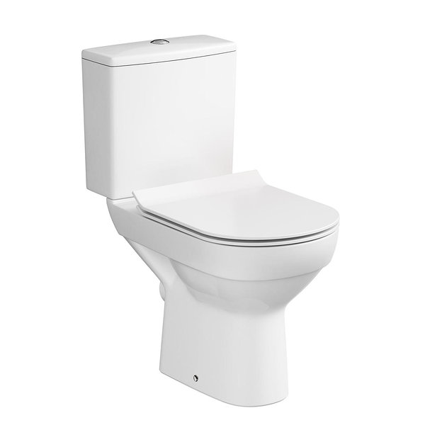 Close Coupled WC Compact City CleanOn 123032 Biston